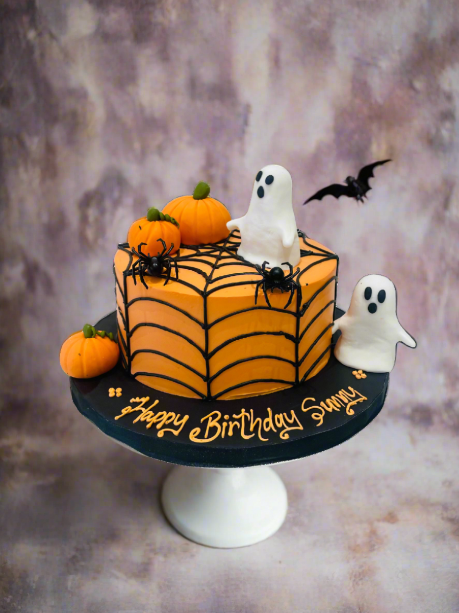 Halloween Fright Cake