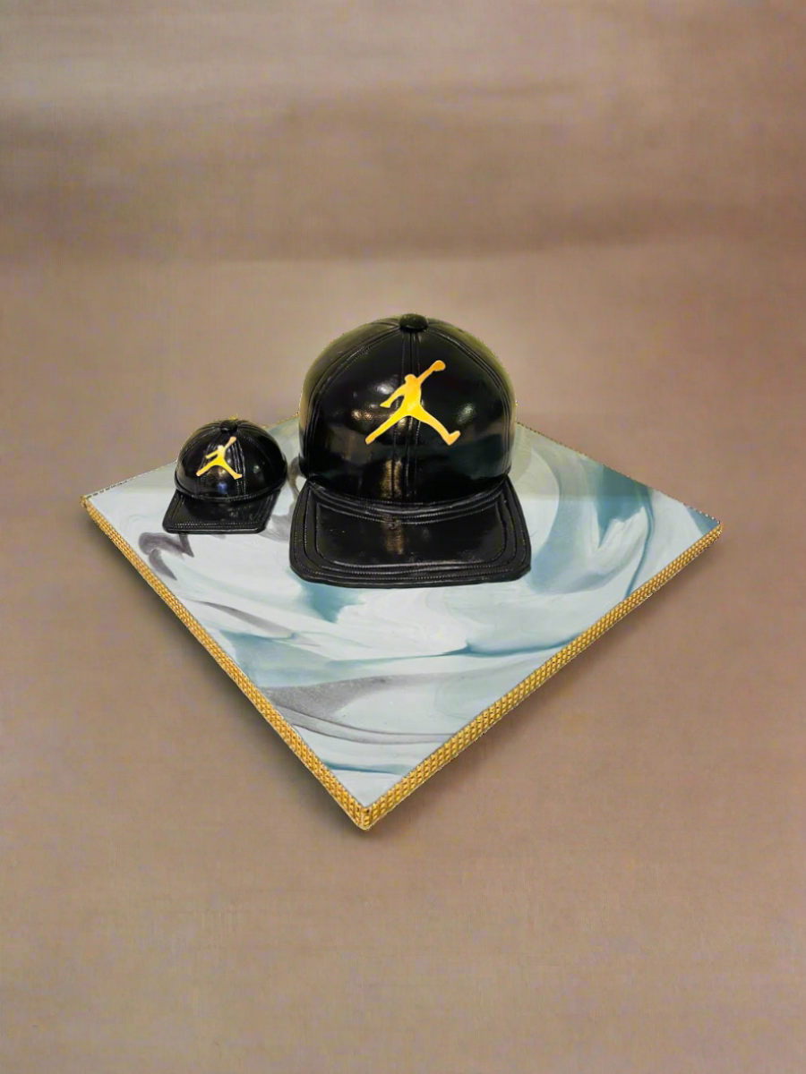 Jordan Cap Fondant Cake