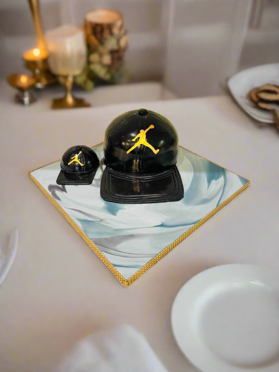 Jordan Cap Fondant Cake