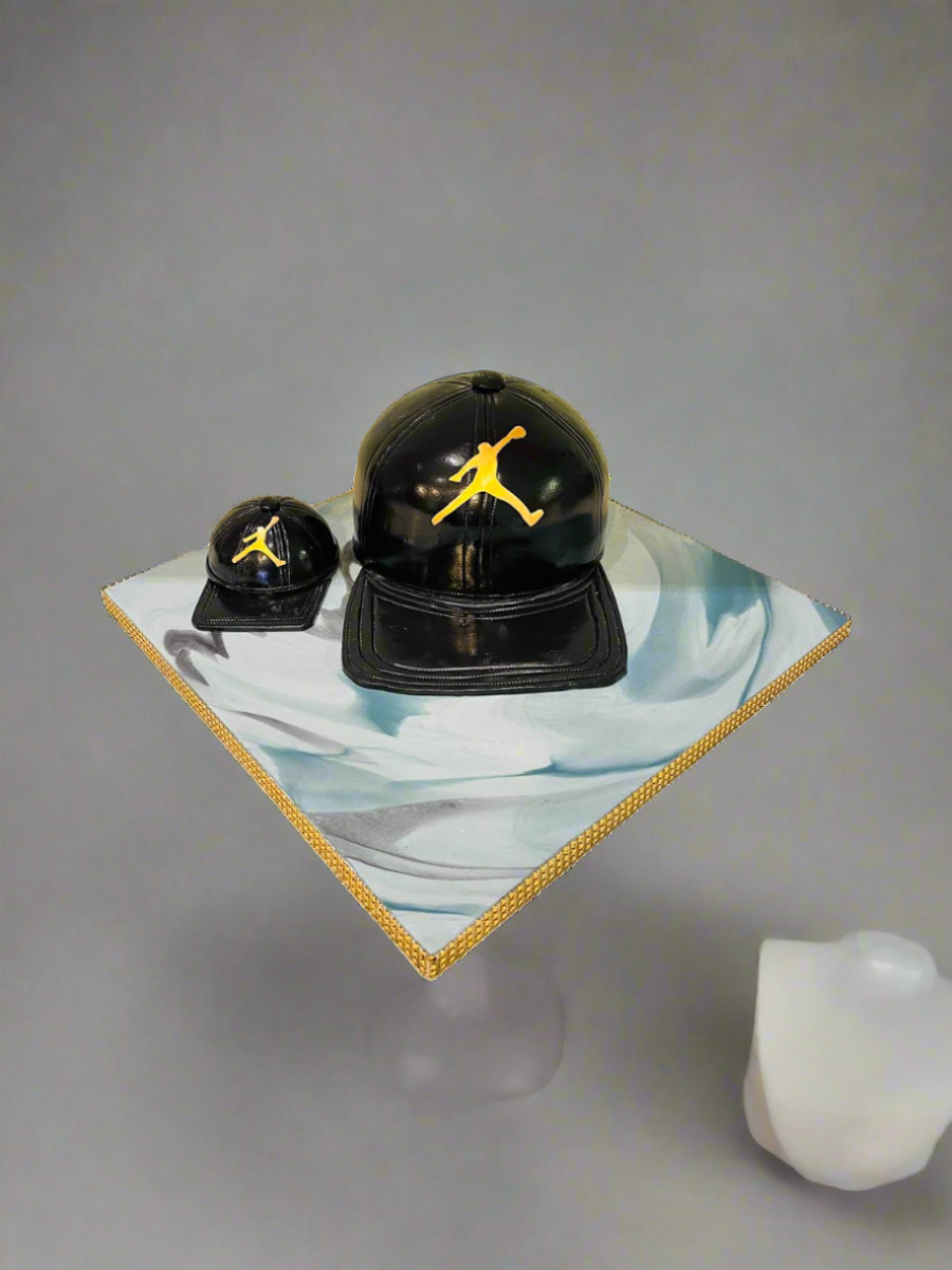 Jordan Cap Fondant Cake