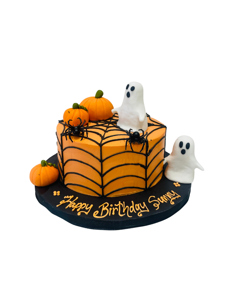Halloween Fright Cake