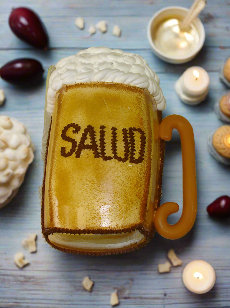 Salud Beer Mug Cake