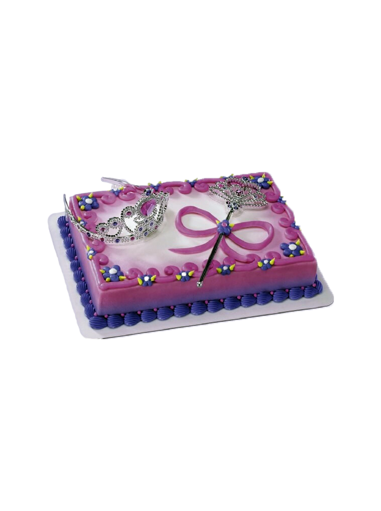 Royal Princess Crown Theme Cake