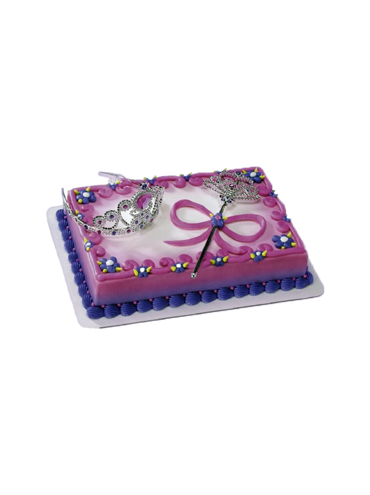 Royal Princess Crown Theme Cake