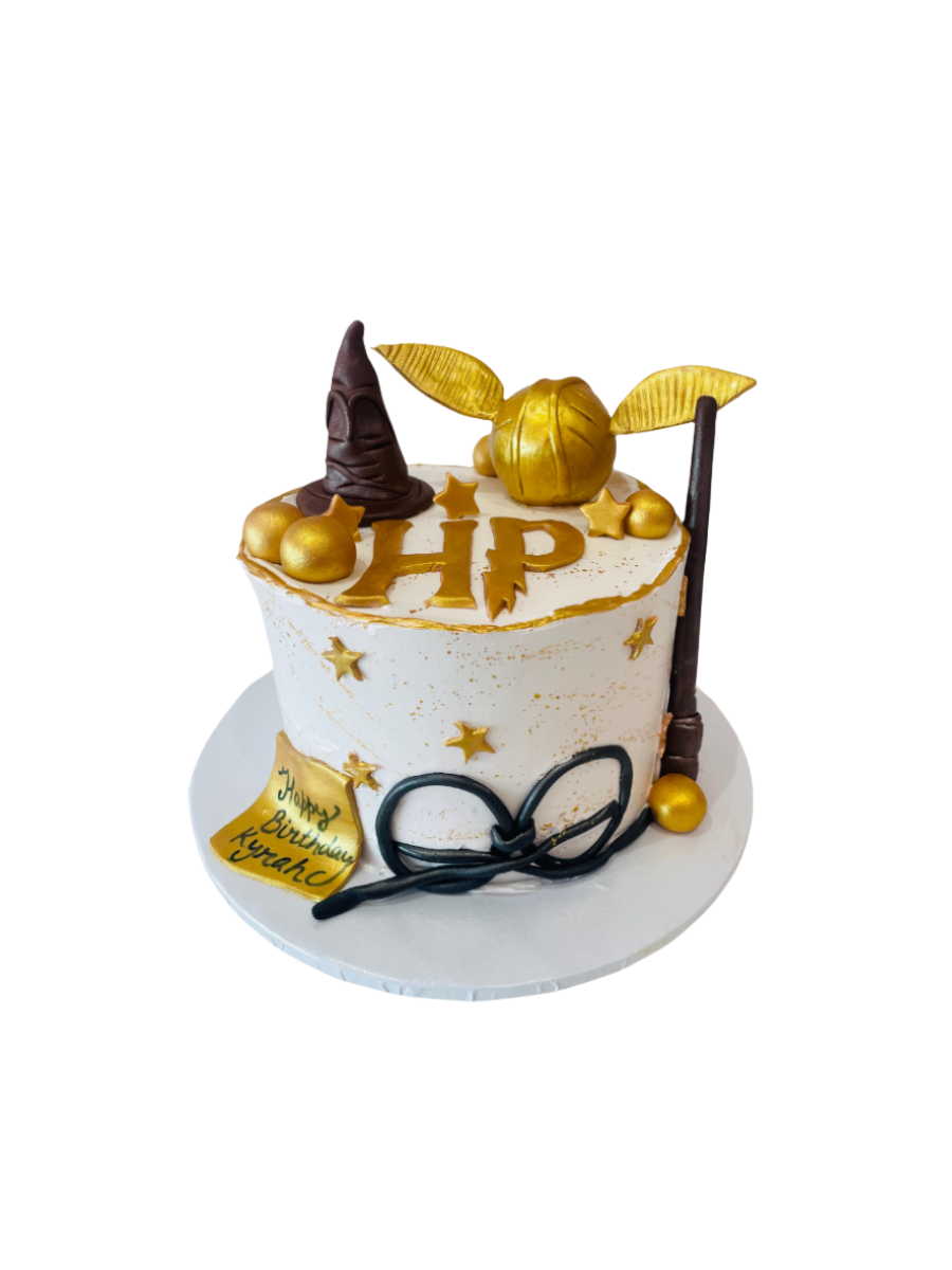 Harry Potter Cream Cake
