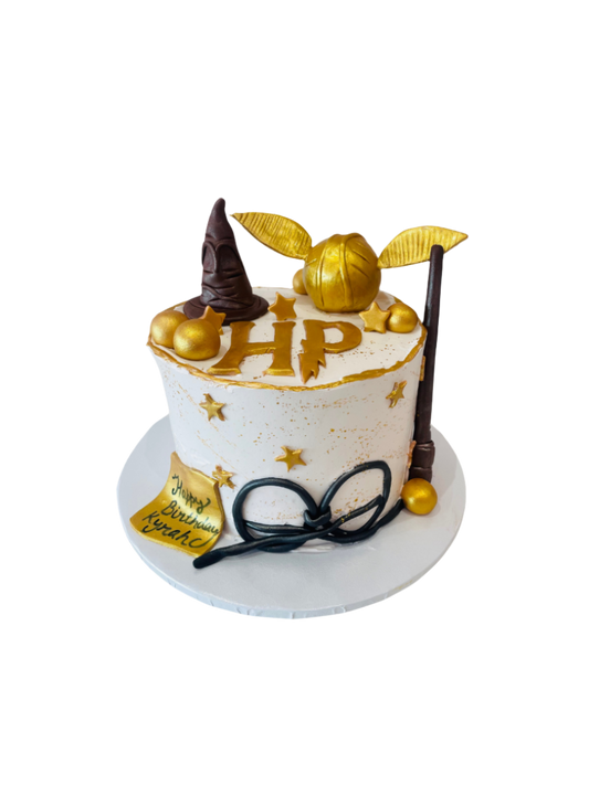 Harry Potter Cream Cake