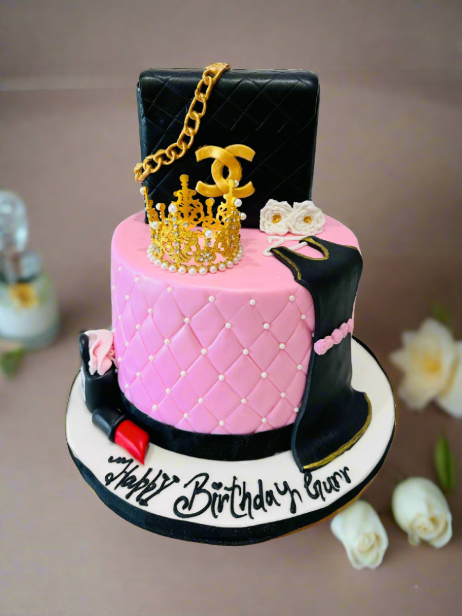 Gurr Chanel Fondant Cake