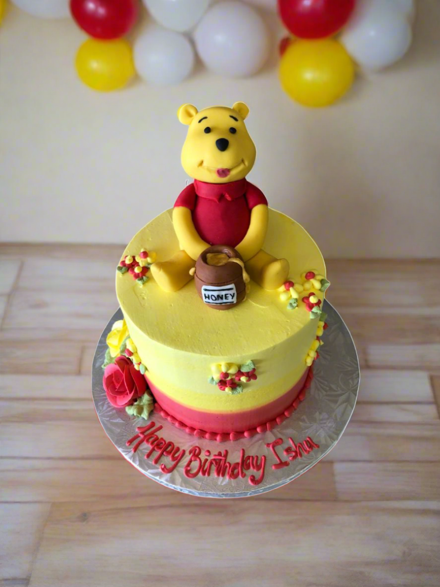 Winnie The Pooh Birthday Cake
