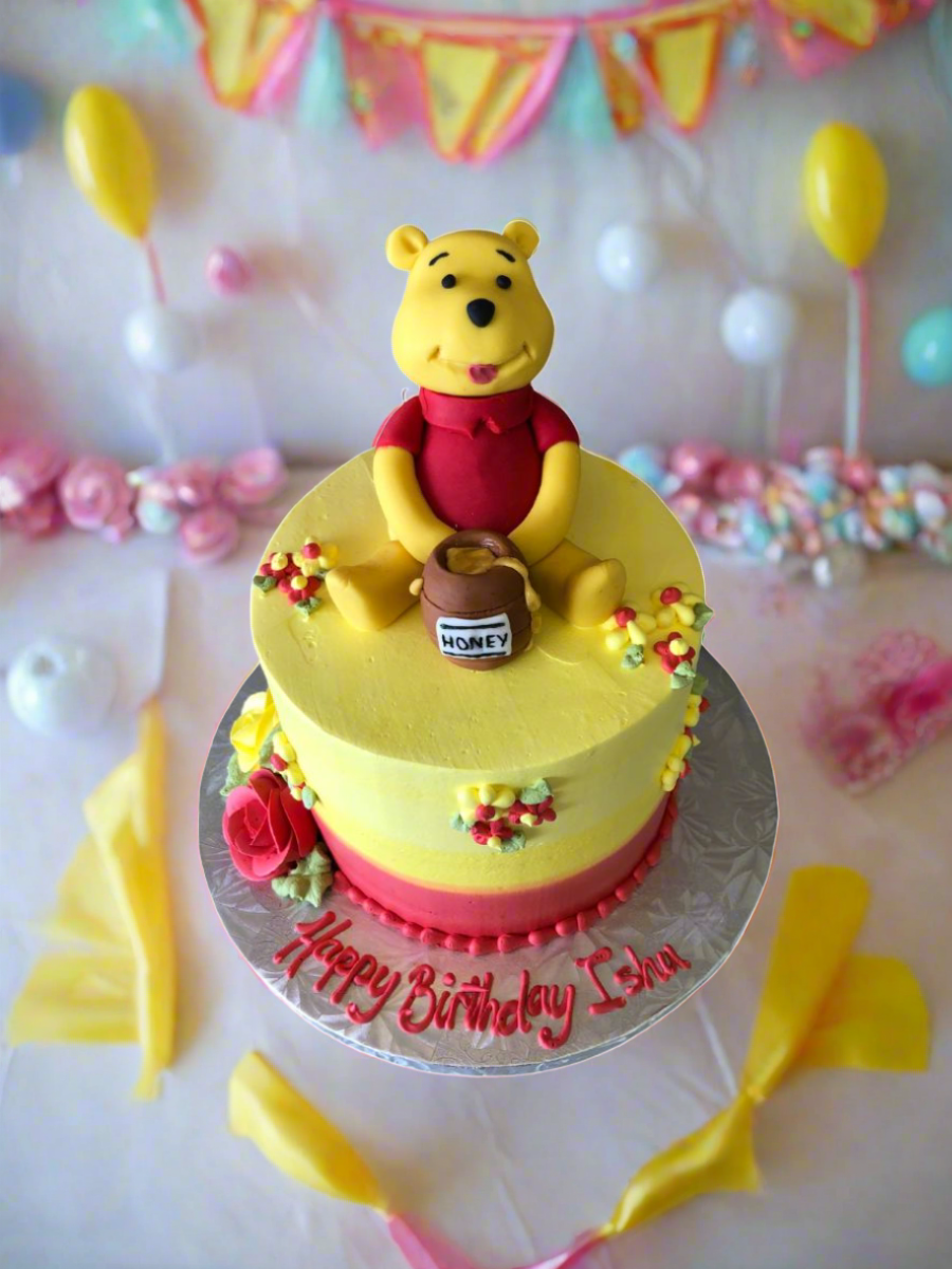 Winnie The Pooh Birthday Cake