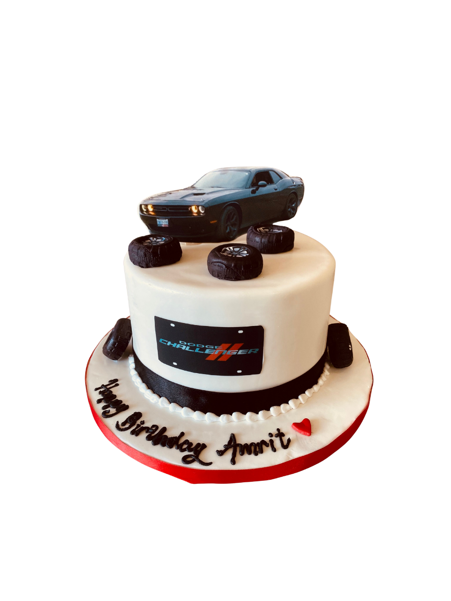 Challenger Fondant Cake