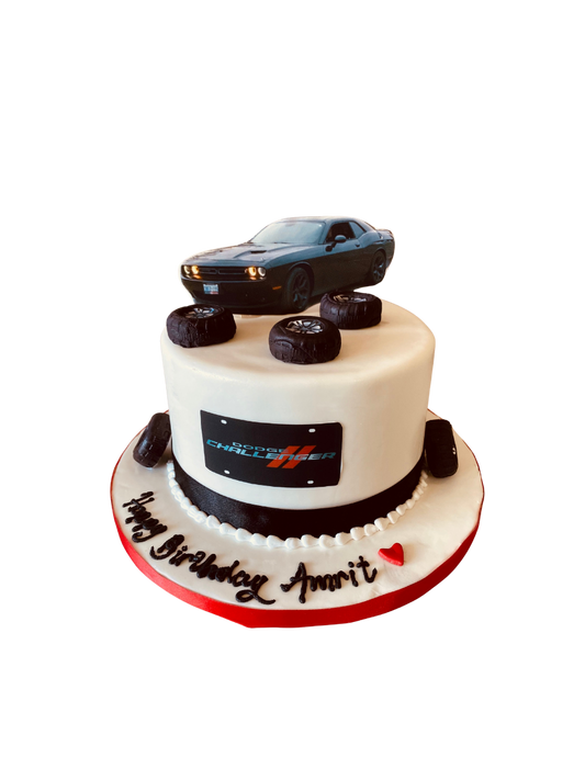 Challenger Fondant Cake