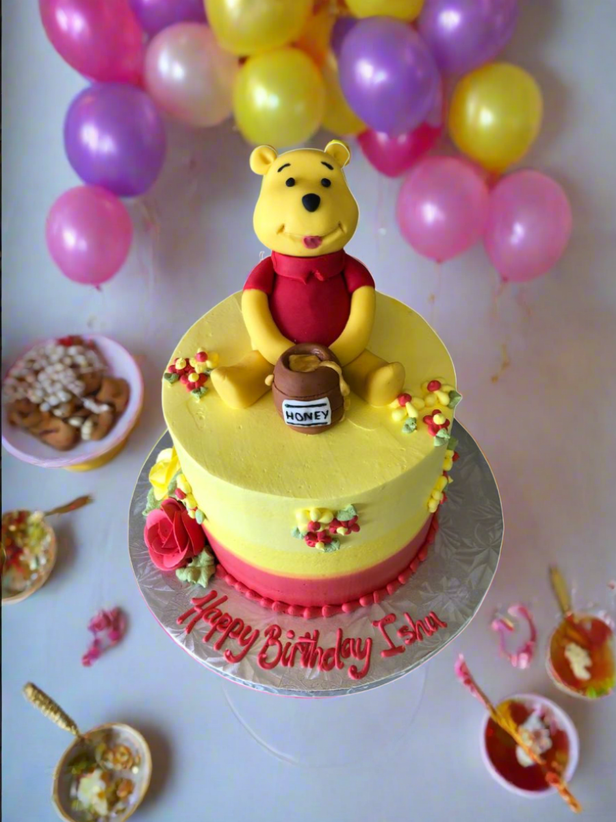 Winnie The Pooh Birthday Cake