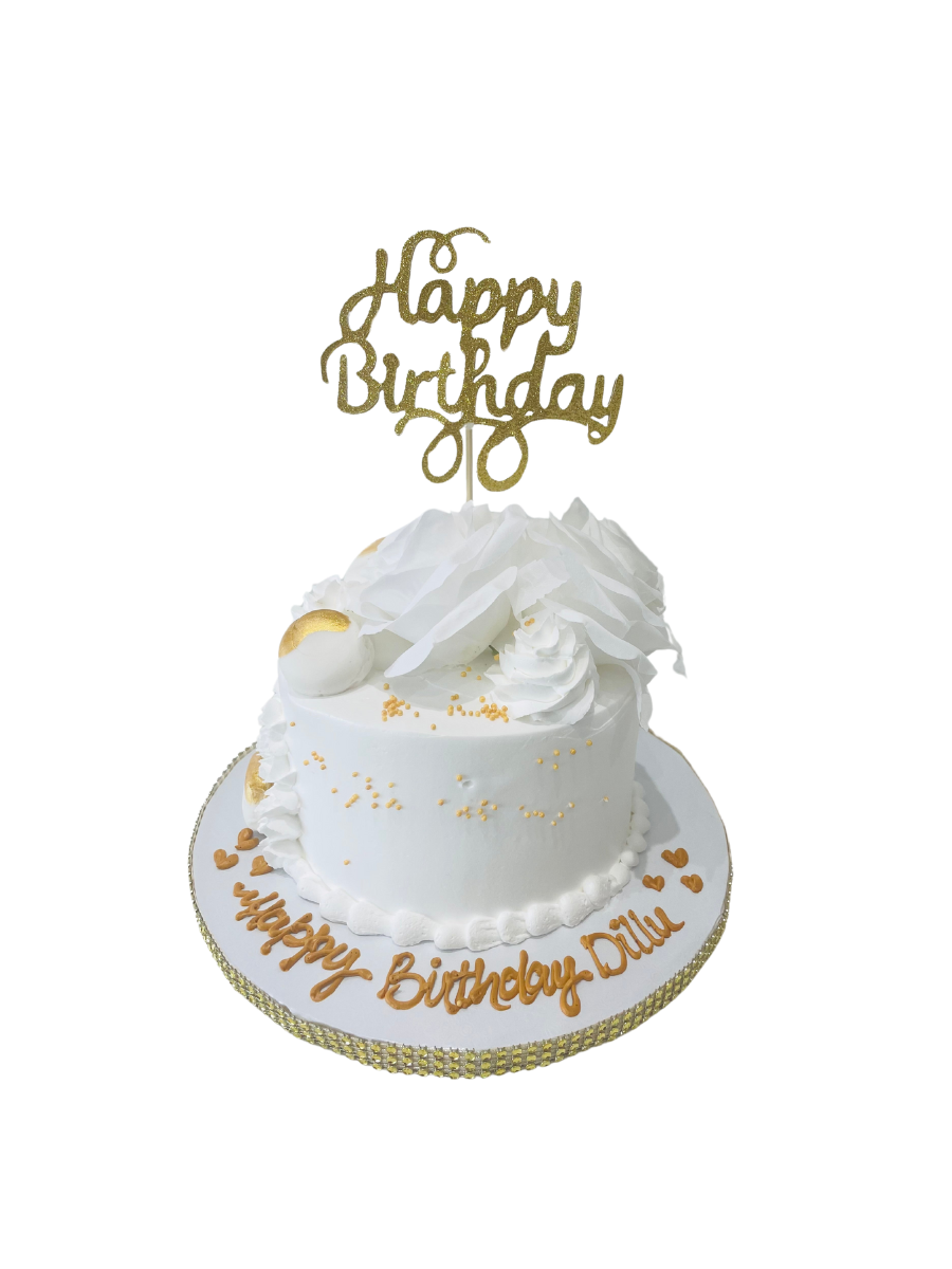 White Beauty Cream Cake