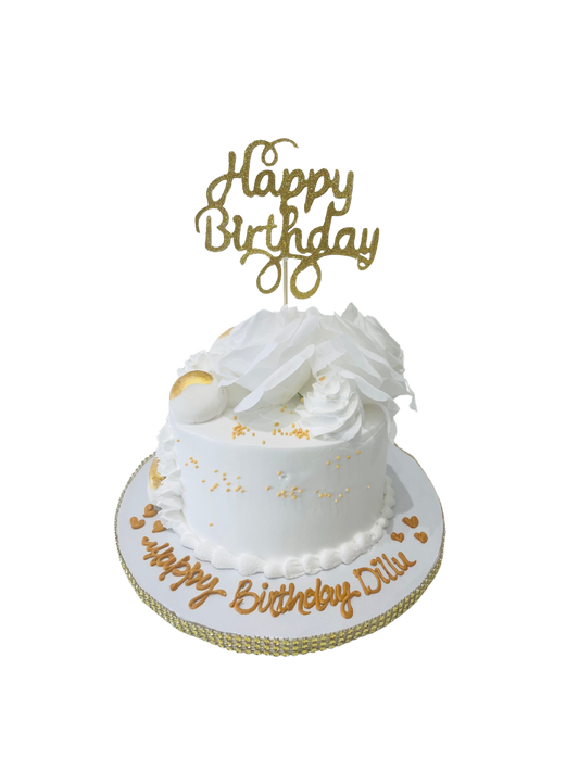 White Beauty Cream Cake