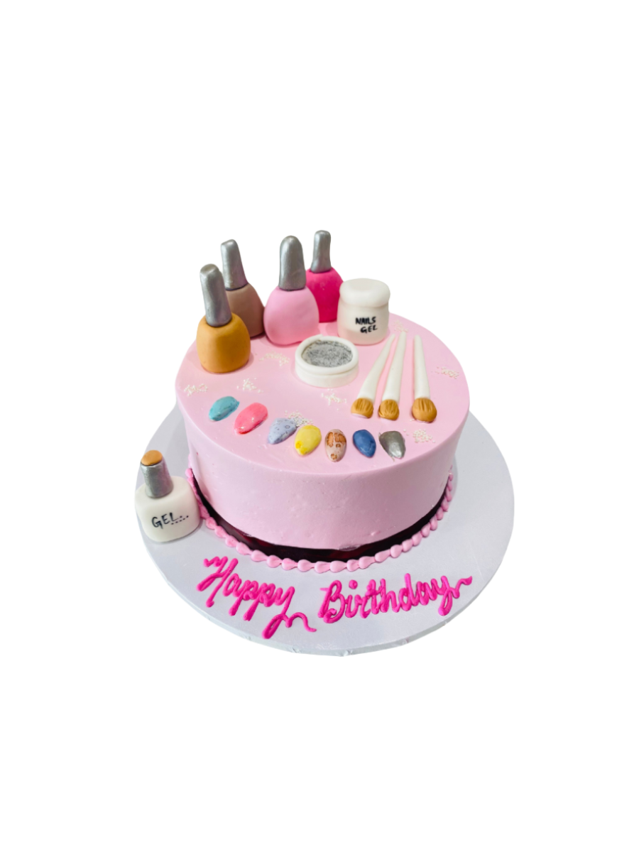 Nail Art Cream Cake