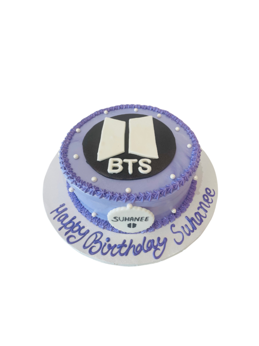 Bts Cream Cake