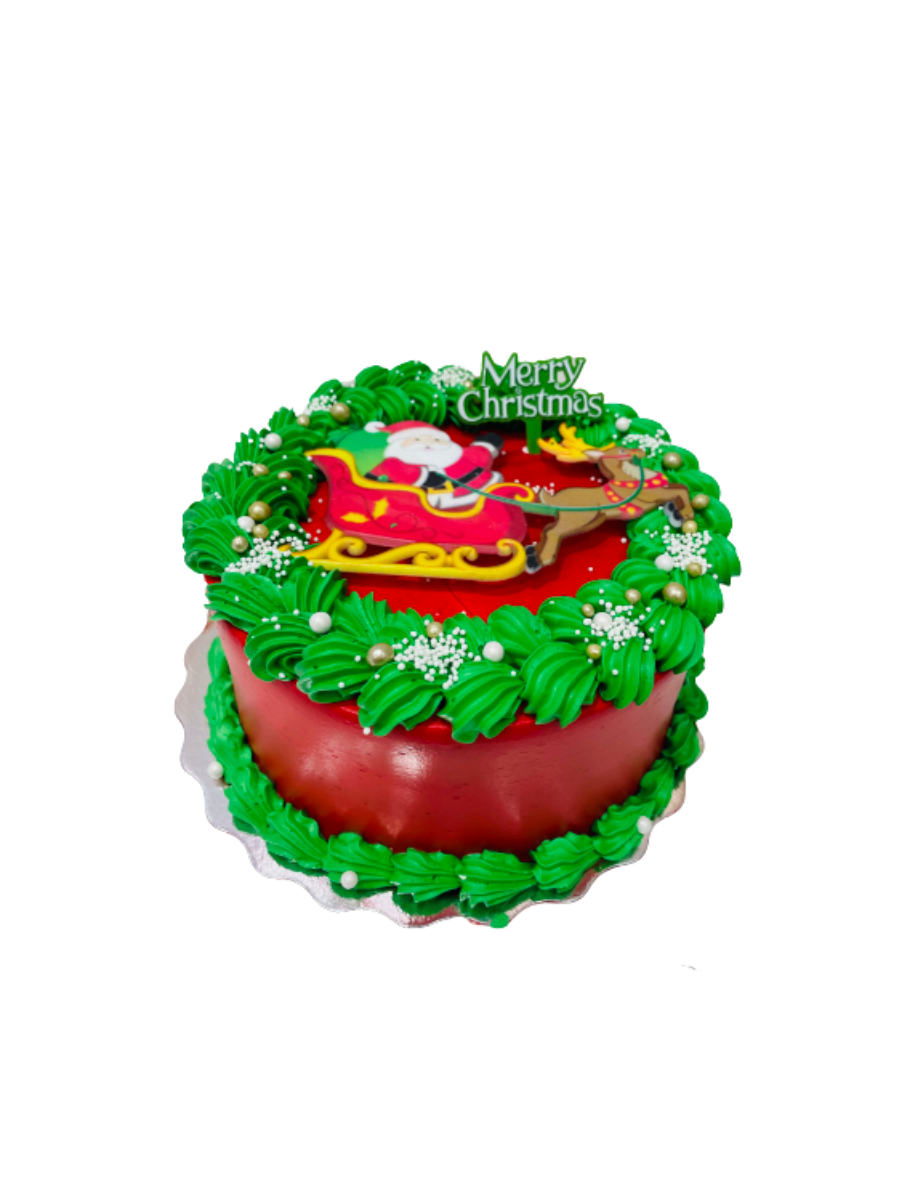 Santa Claus Christmas Cake