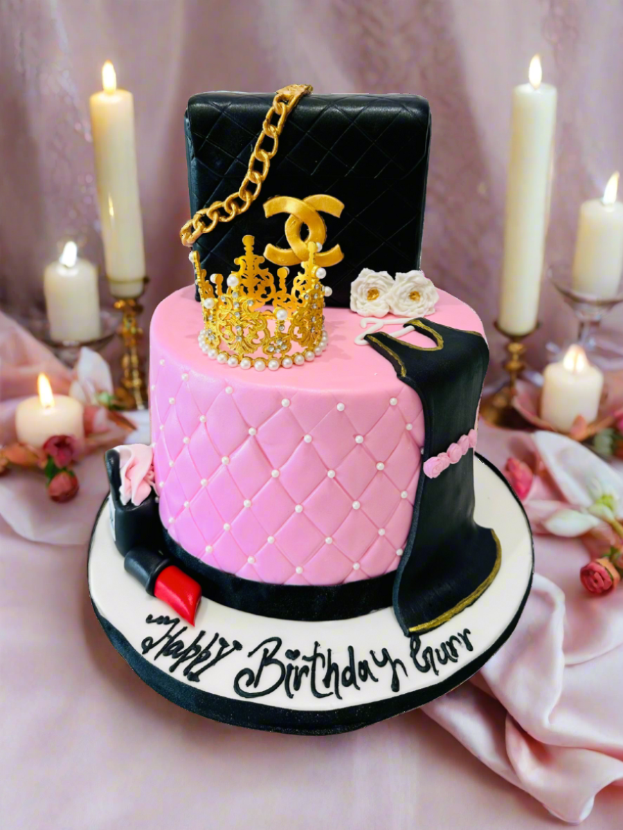 Gurr Chanel Fondant Cake