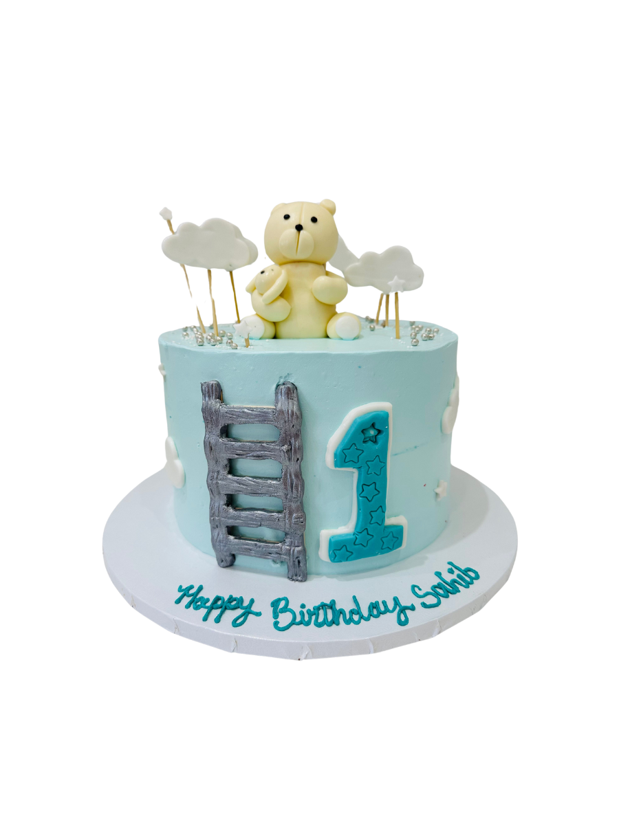 Sahib Blue Cake