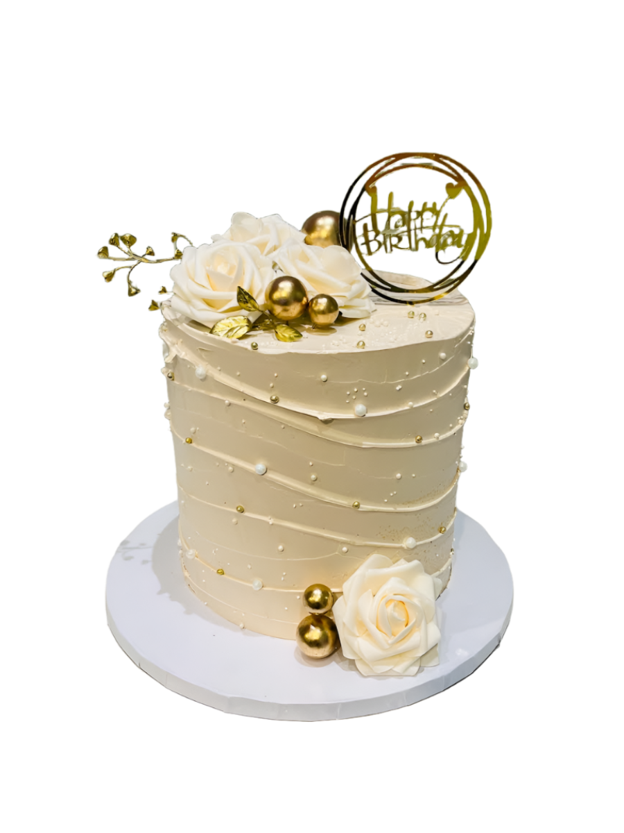 Amisha Ivory Birthday Cake