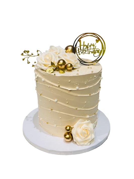 Amisha Ivory Birthday Cake