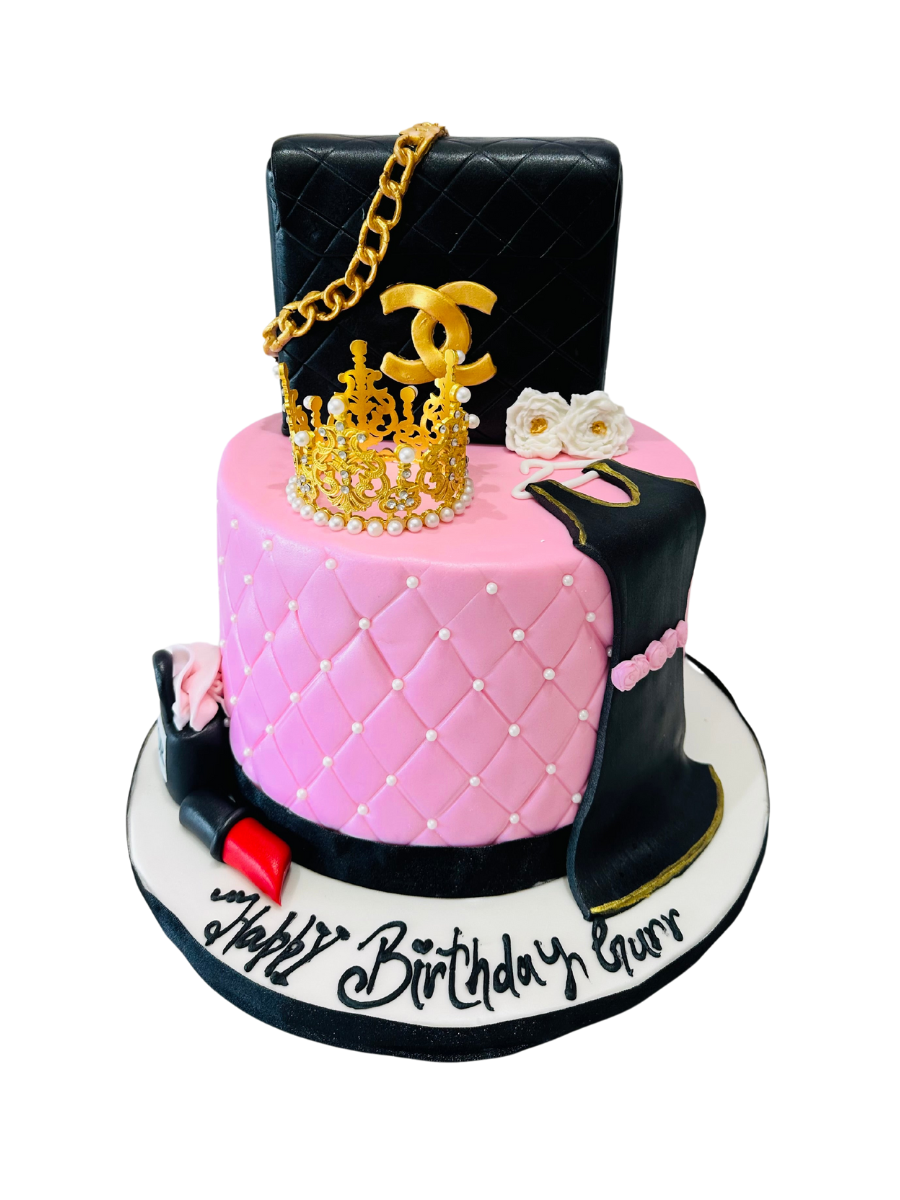 Gurr Chanel Fondant Cake