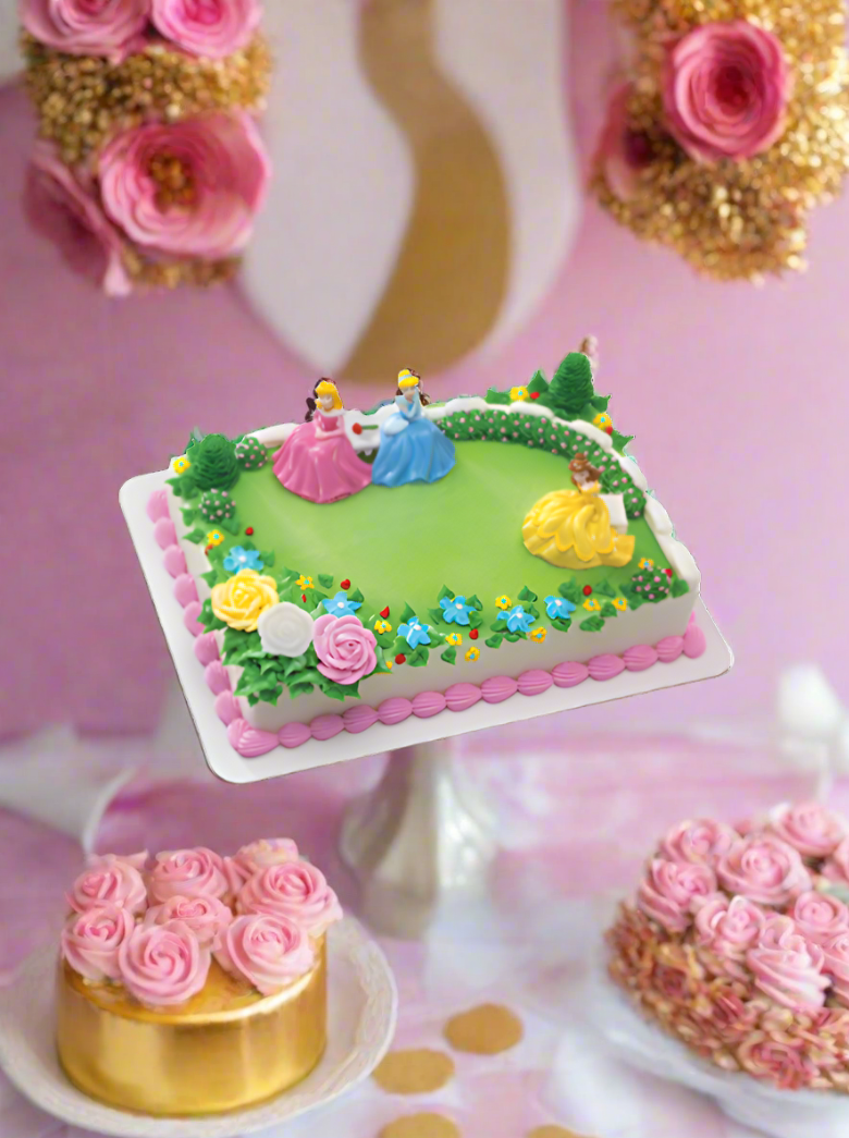 Disney Garden Royality Cake