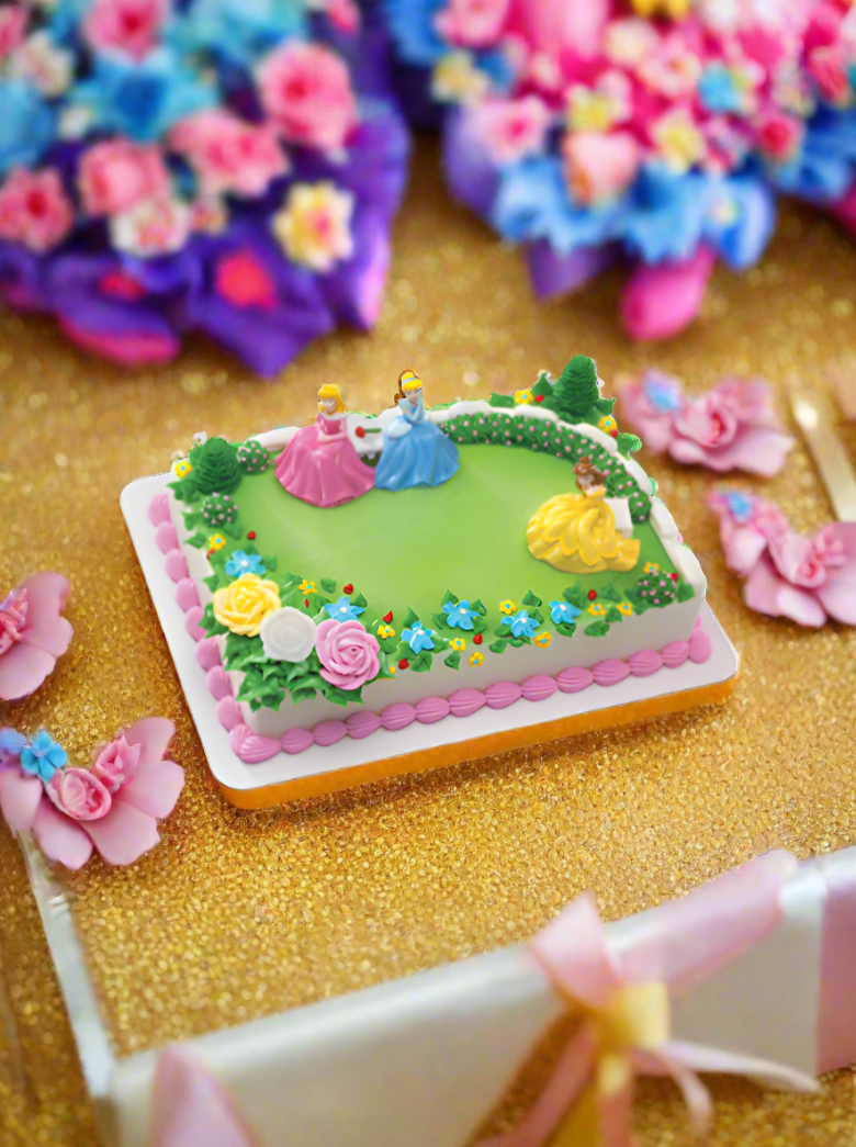 Disney Garden Royality Cake