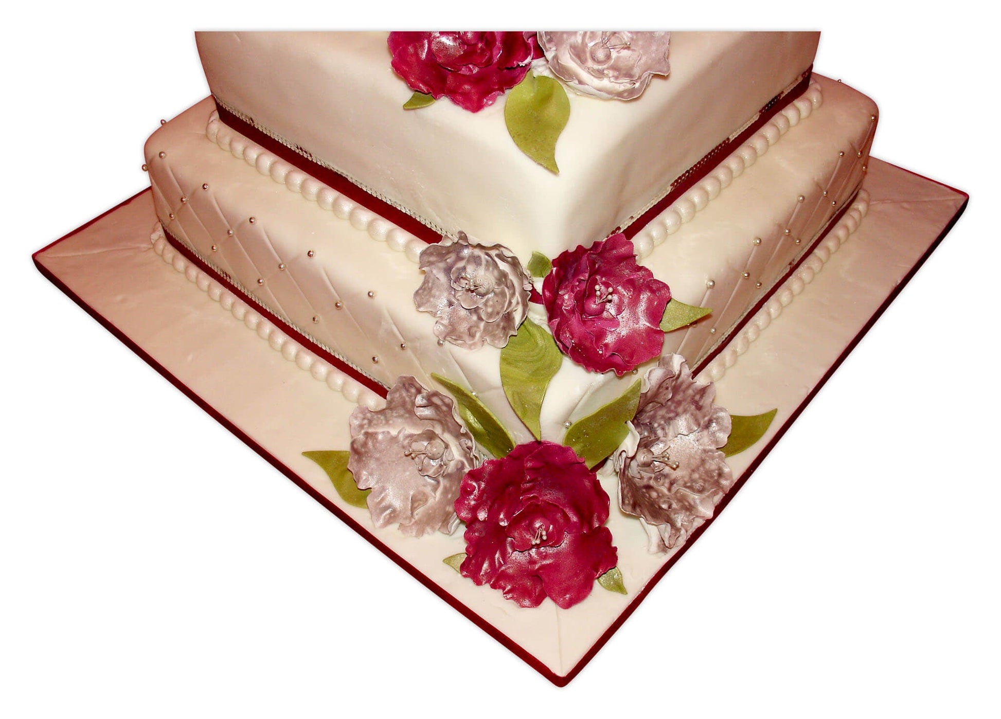 Sophie Elegant Wedding Cake - Rashmi's Bakery