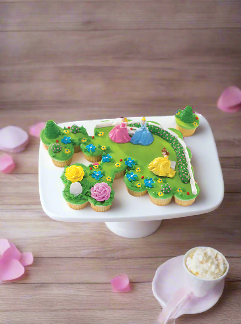 Garden Royalty Theme Cupcakes