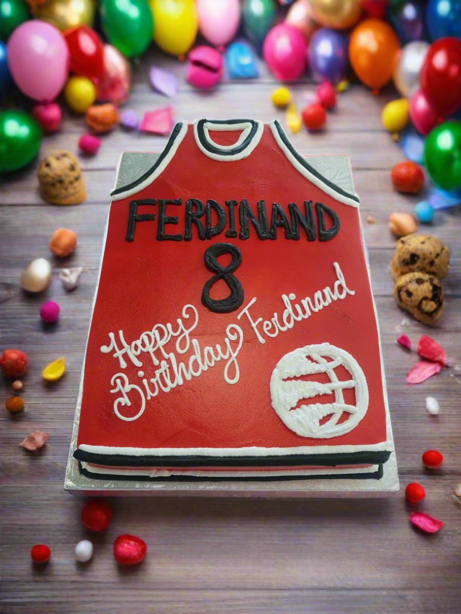 Raptors Jersey Cake