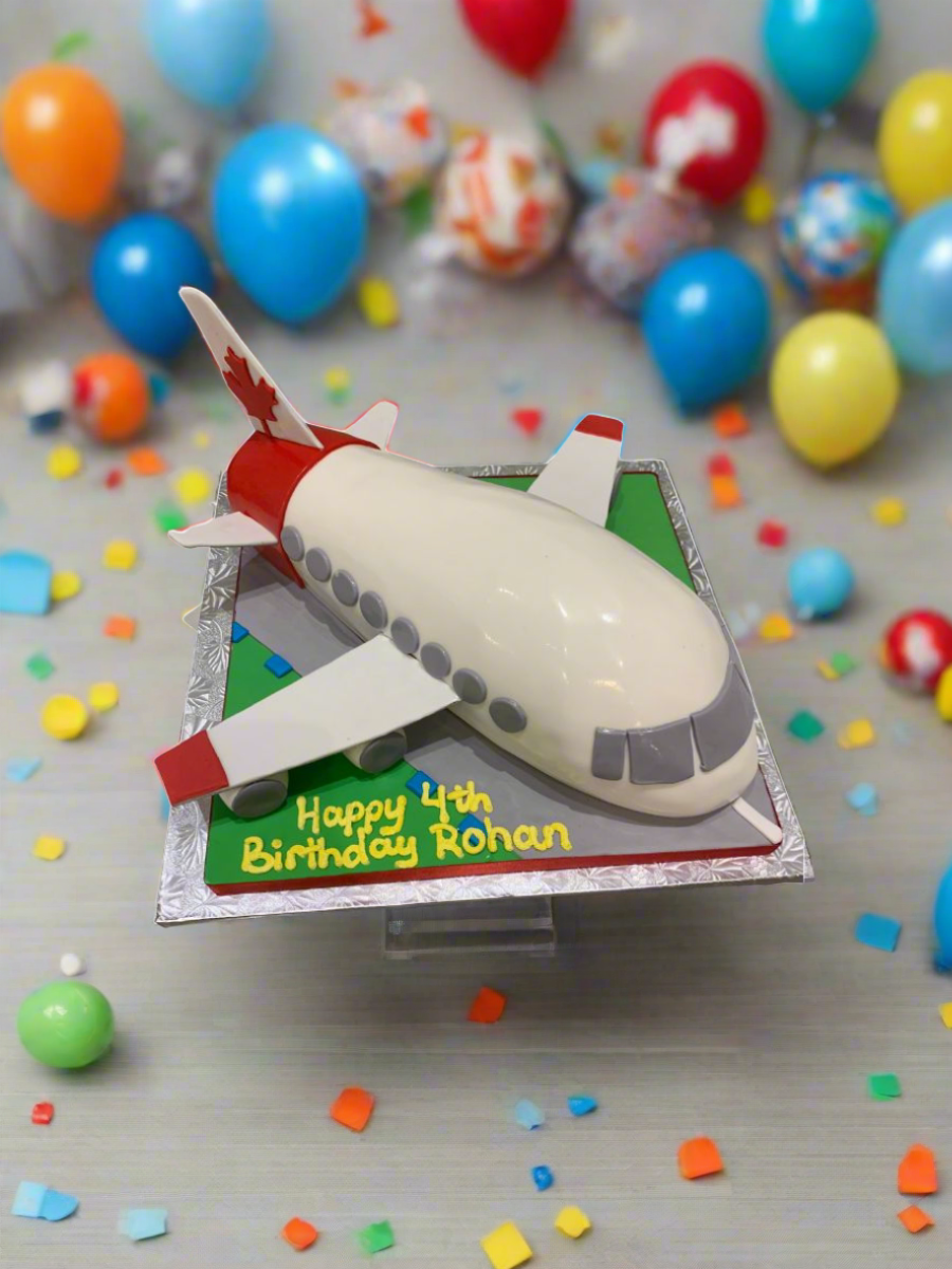 Aeroplane Fondant Cake
