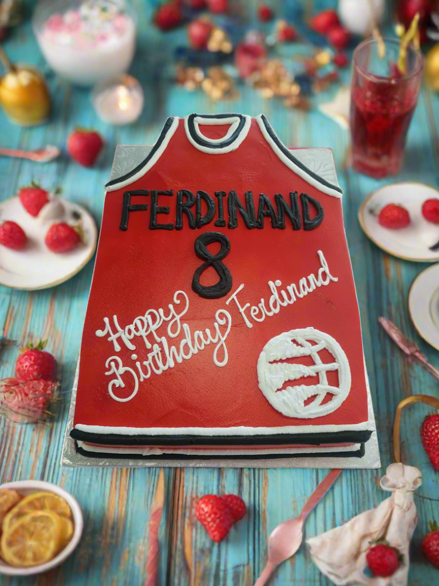 Raptors Jersey Cake