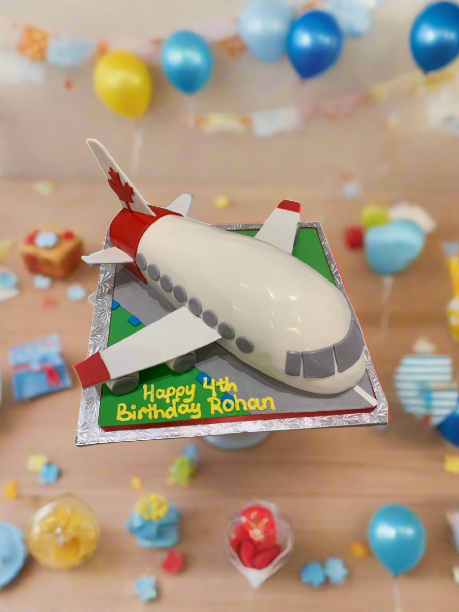 Aeroplane Fondant Cake