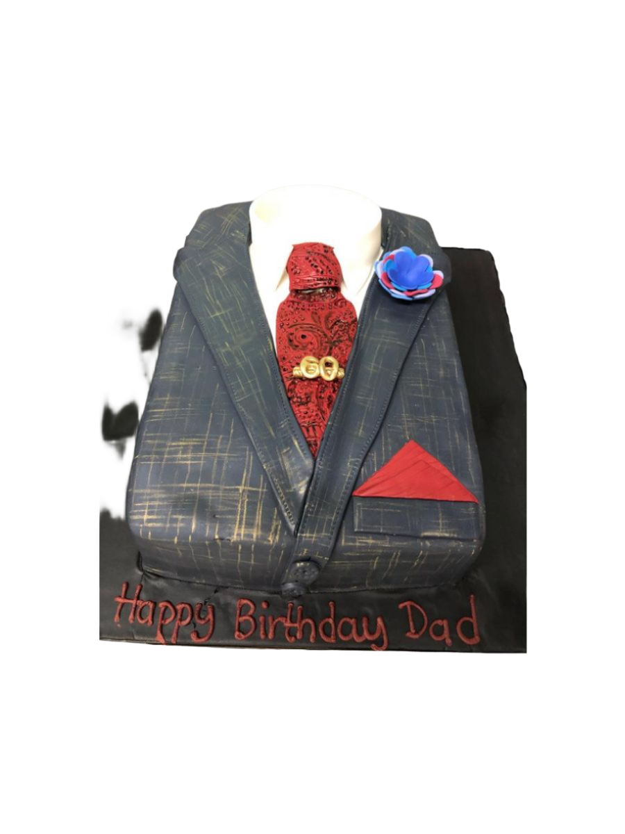 Dad Shirt Molded Cake