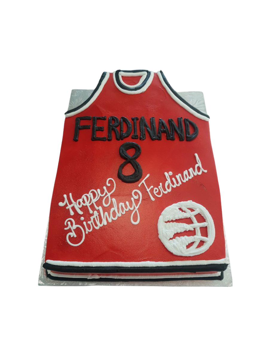 Raptors Jersey Cake