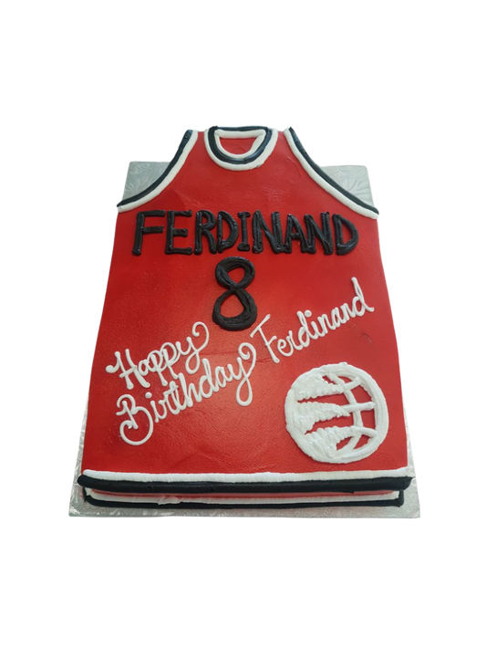 Raptors Jersey Cake