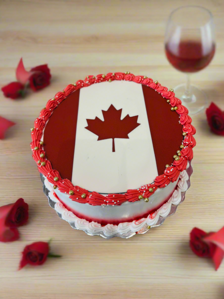 Canada Photo Cake