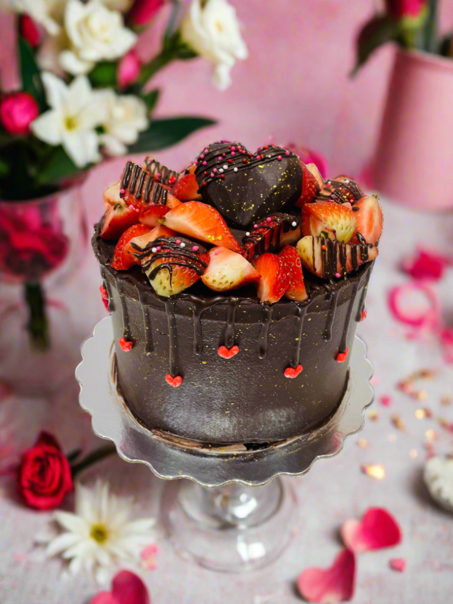 Valentine Chocolate Cake