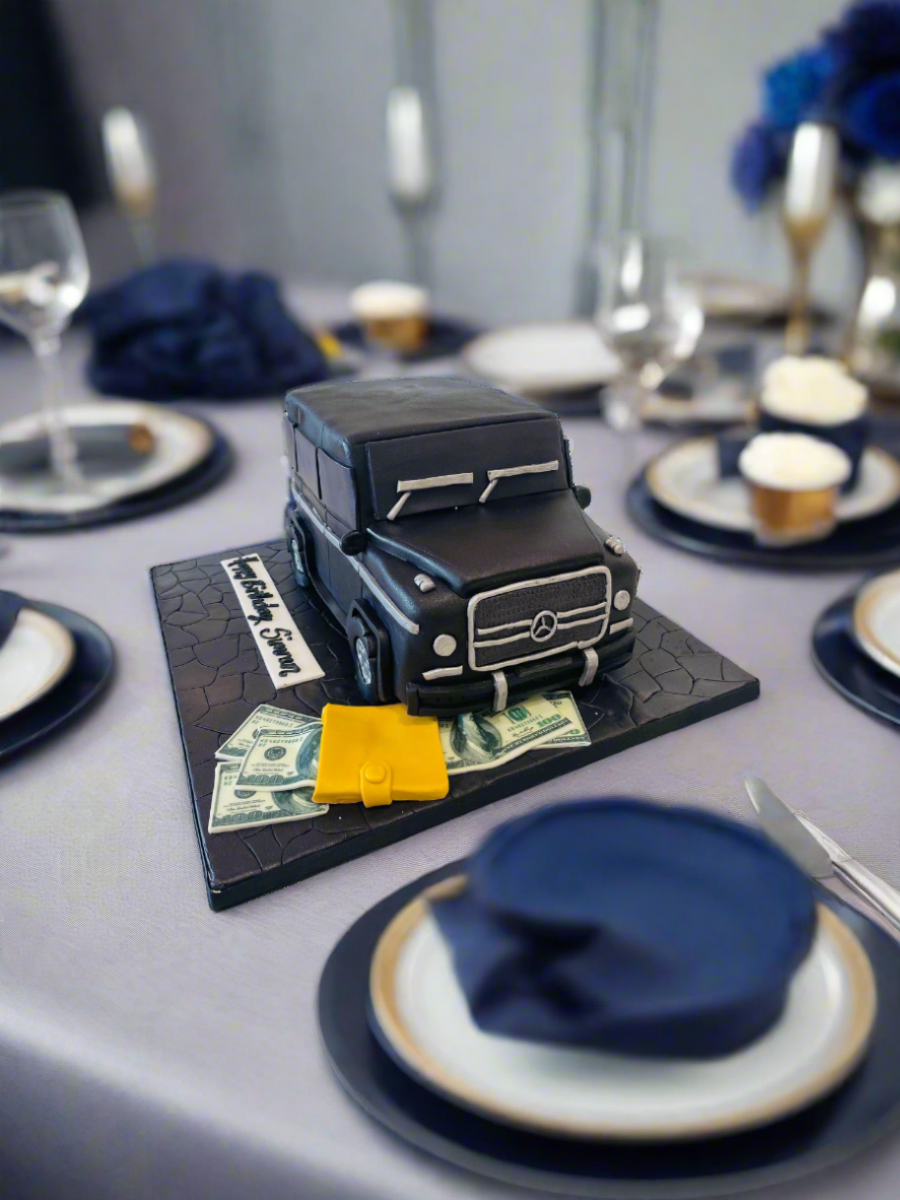 Jeep Fondant Molded Cake