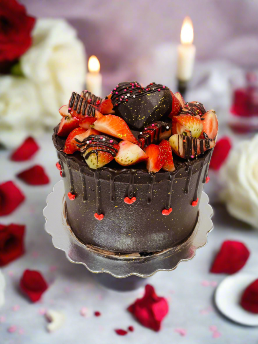 Valentine Chocolate Cake