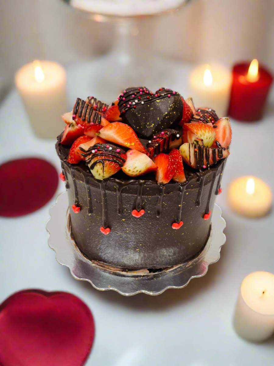 Valentine Chocolate Cake