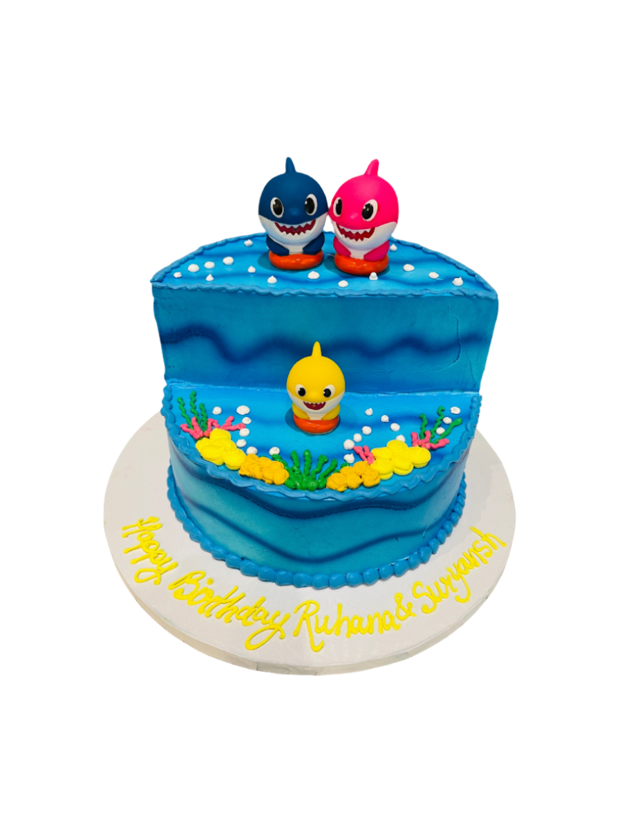 Baby Shark Stage Cake
