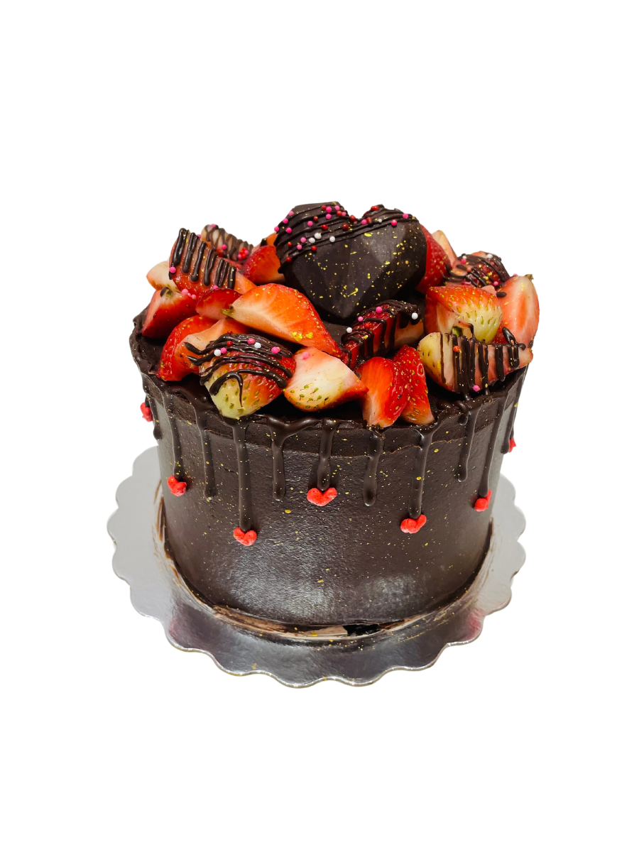 Valentine Chocolate Cake