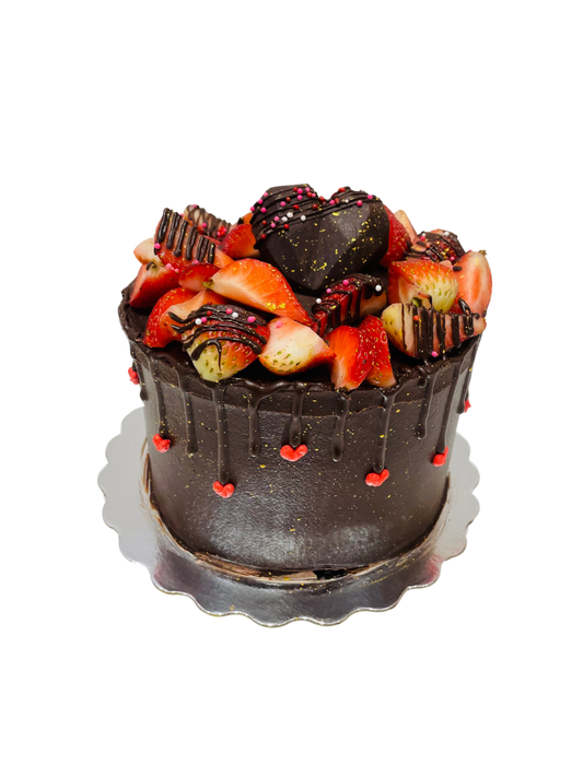 Valentine Chocolate Cake