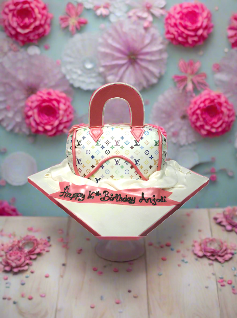 New Louis Vuitton Hand Bag Cake