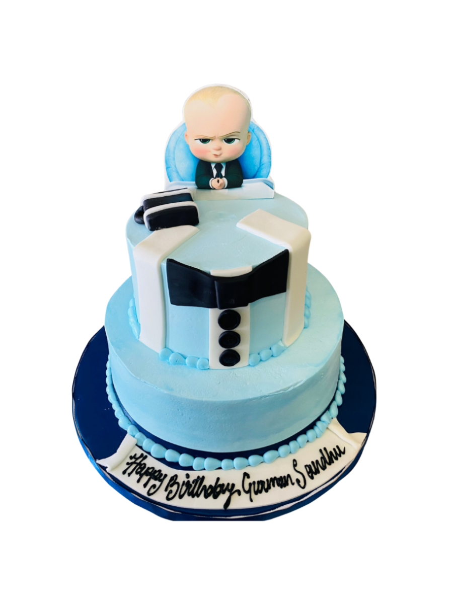Boss Baby Tiered Cake