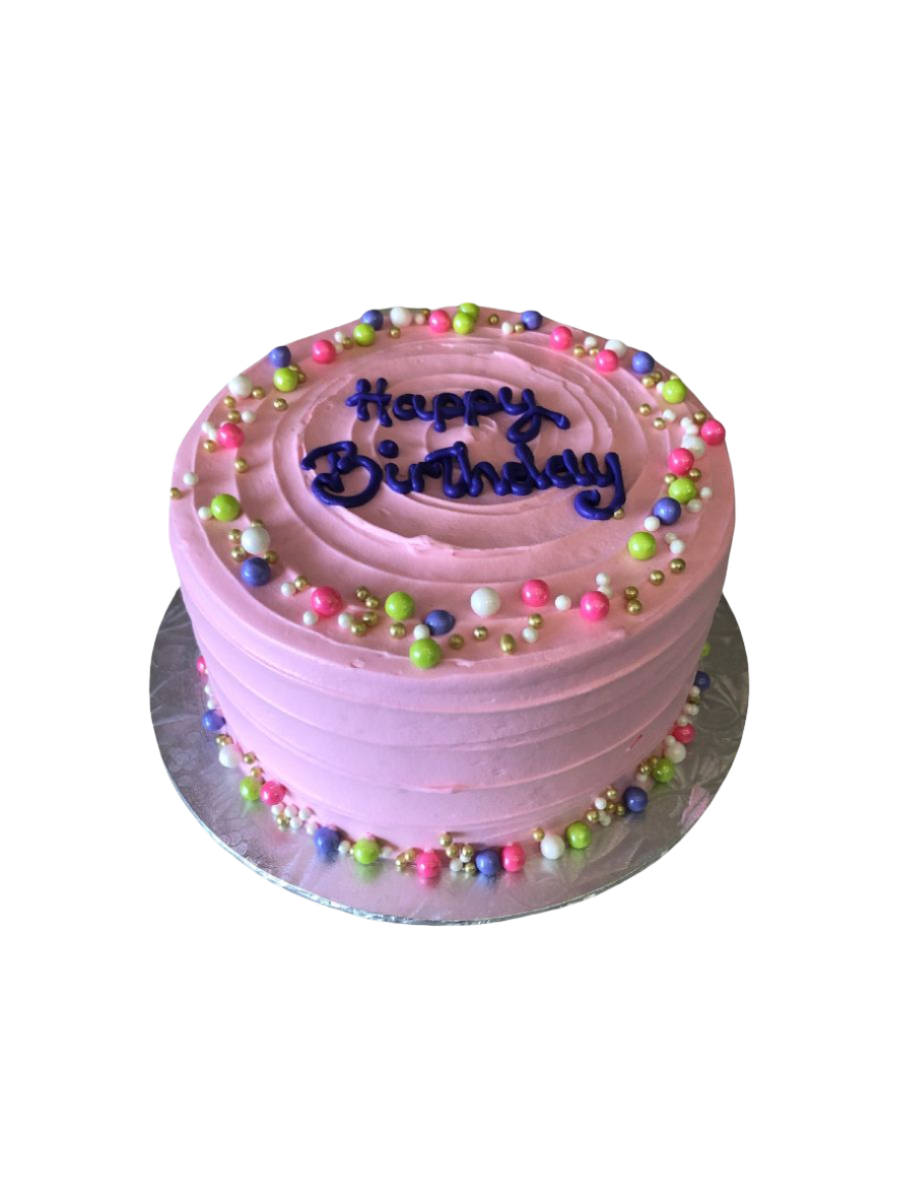 Pink Pearls Cake