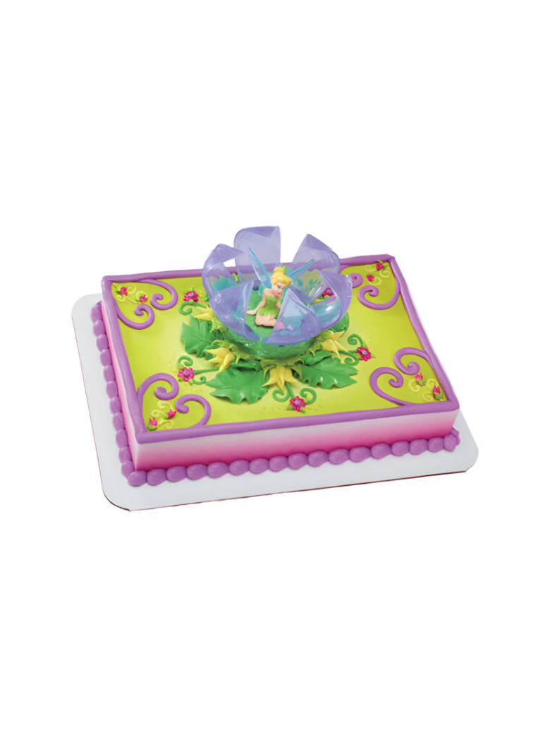 Tinker Bell In Flower Cake