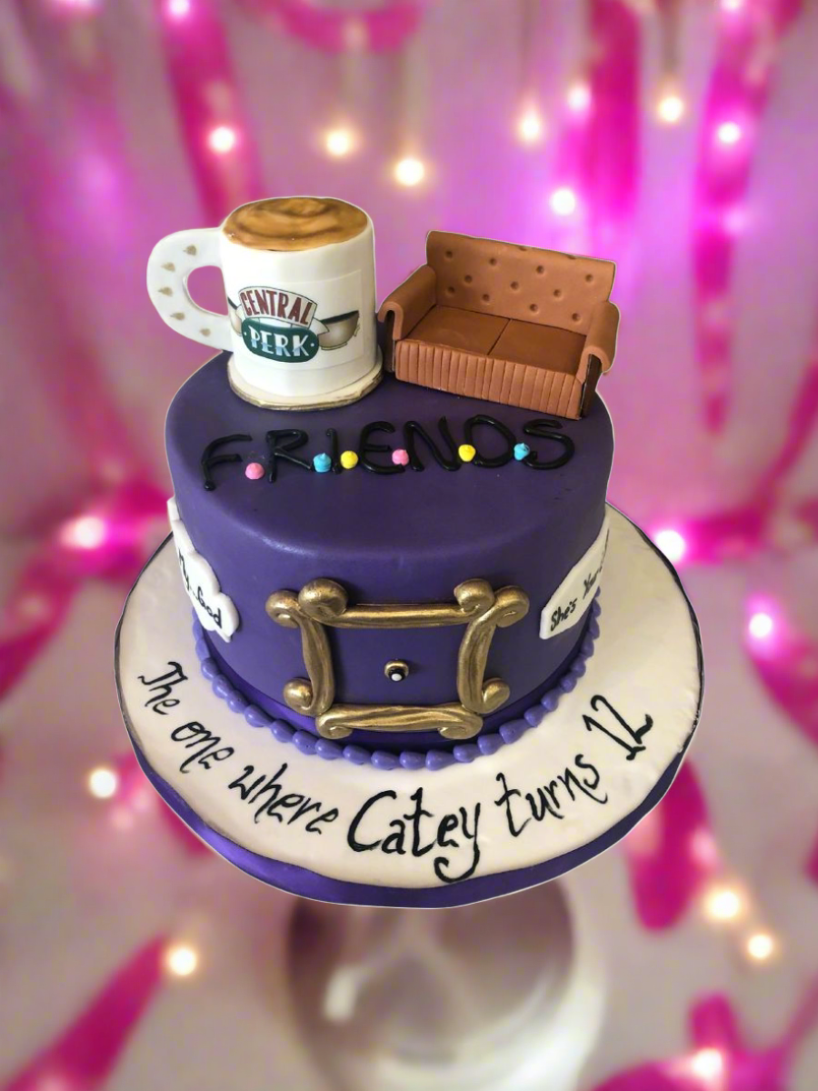 Friends Fondant Cake